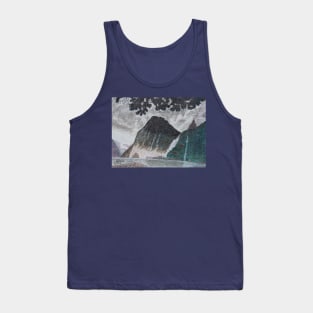 A rainy day in Milford Sound, New Zealand Tank Top